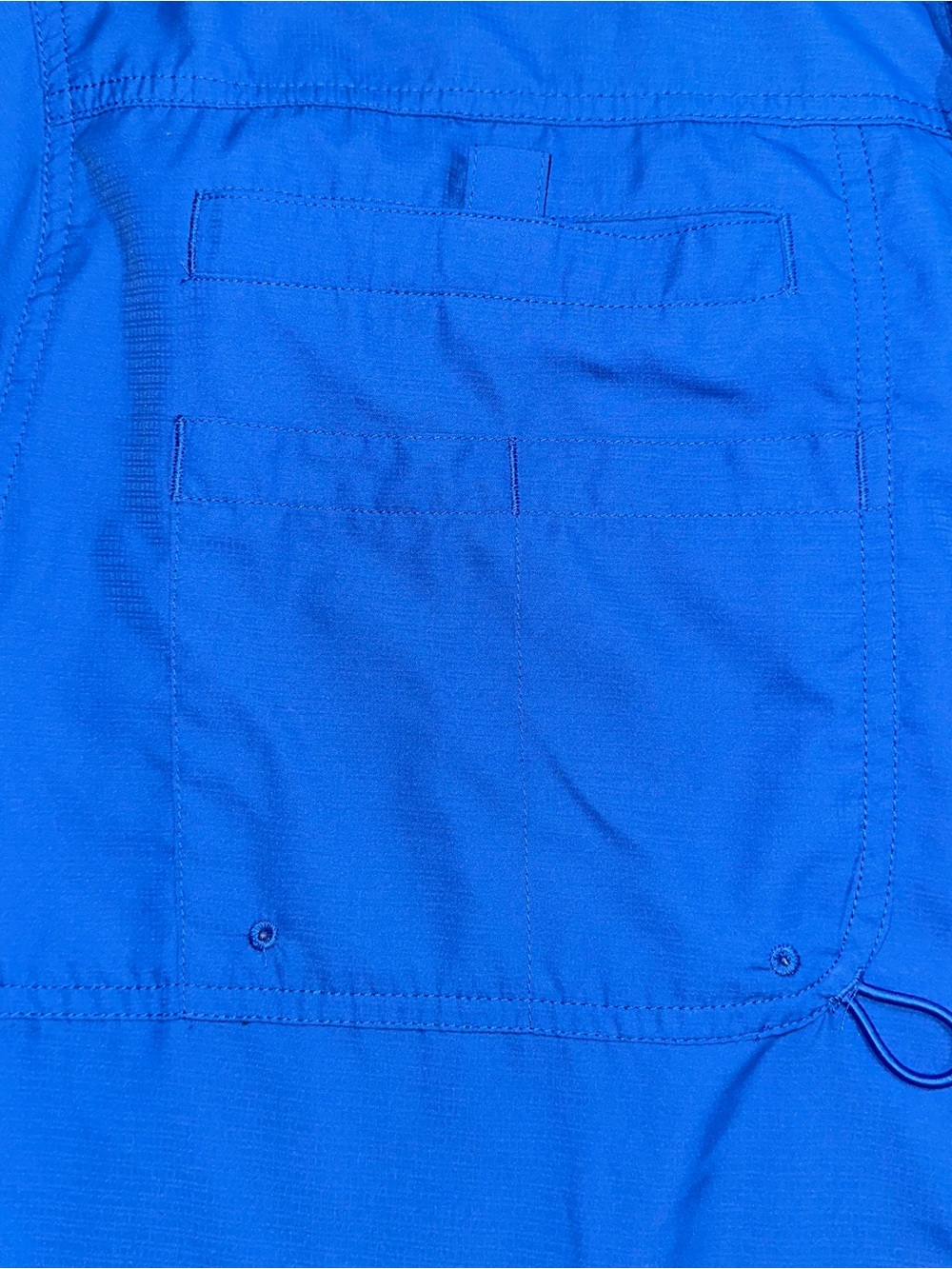 Reel Legends Saltwater II Blue Fishing Shirt Mens Large Long Sleeve Vented - Picture 3 of 7